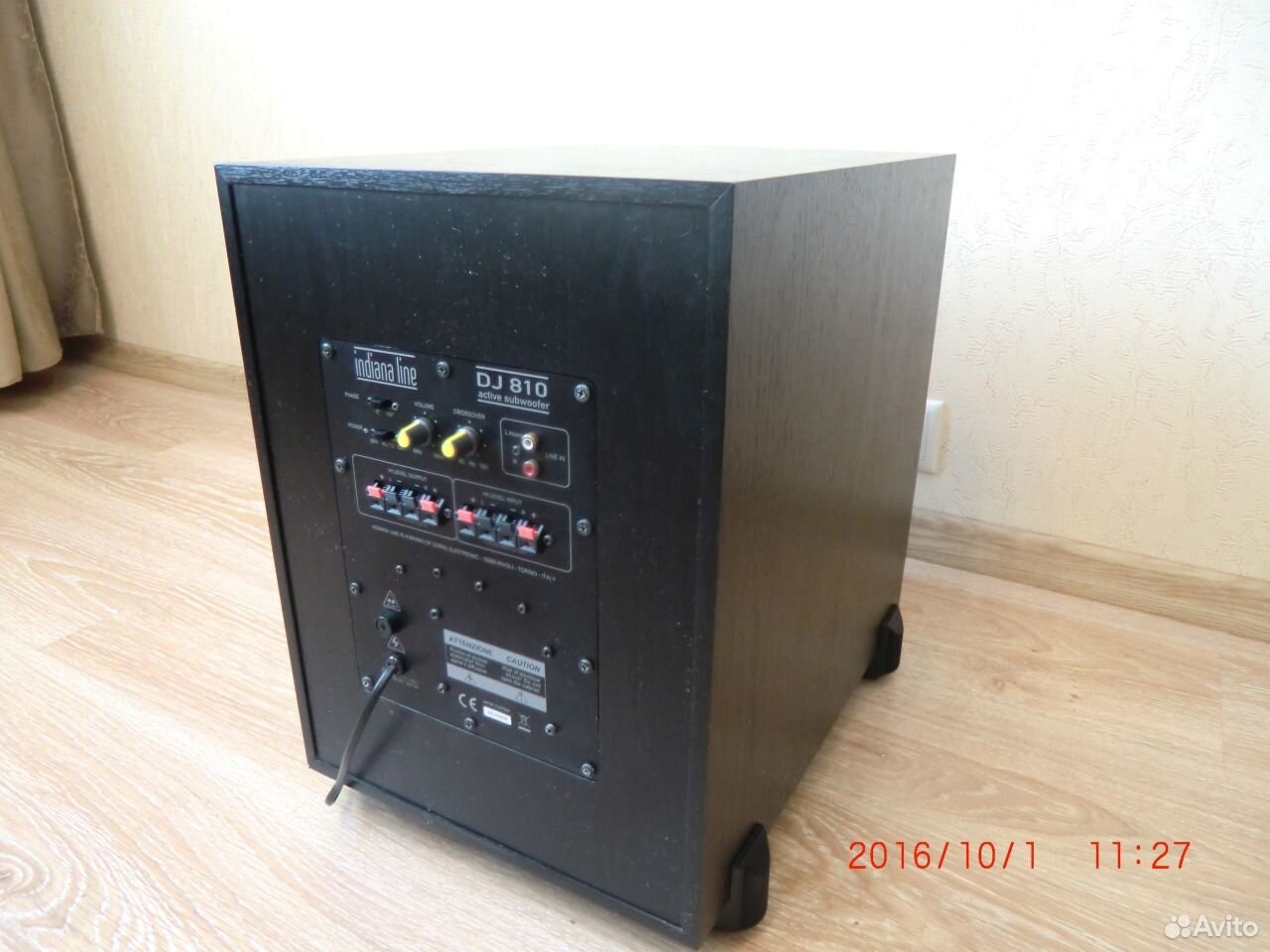 Сабвуфер активный Indianaline DJ 810