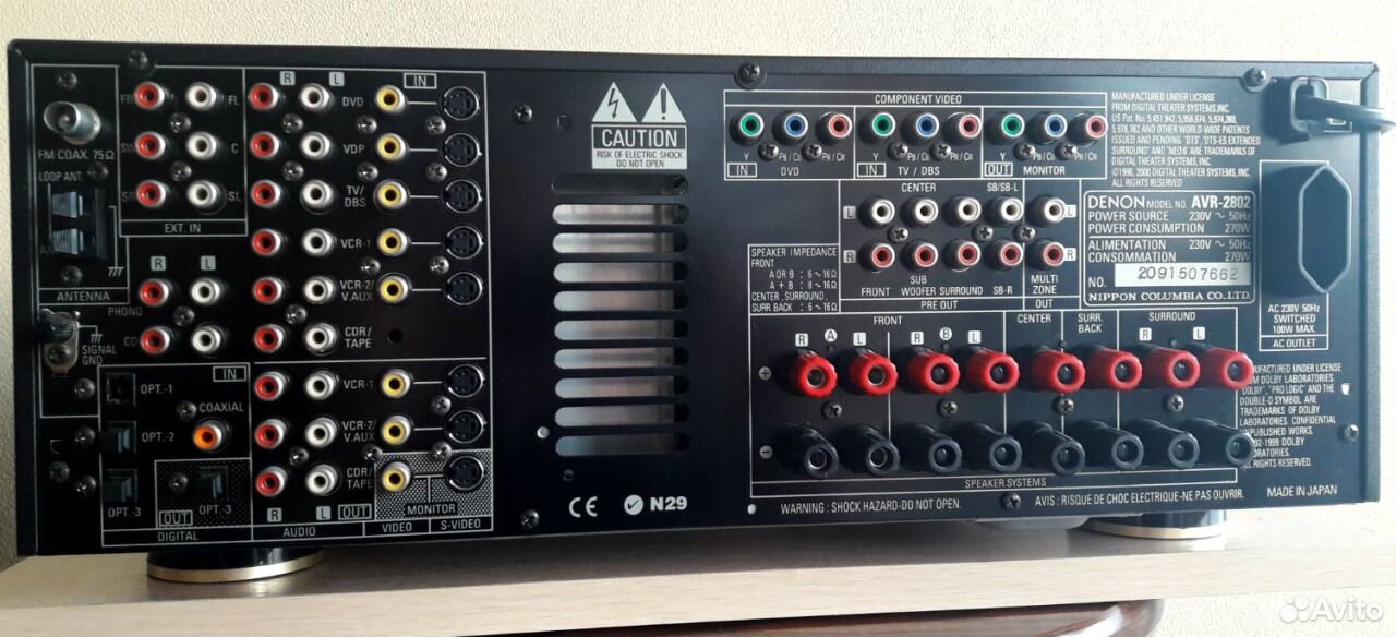 Denon avr 2802 схема