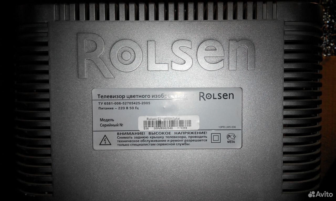 Rolsen c21sr80nt схема