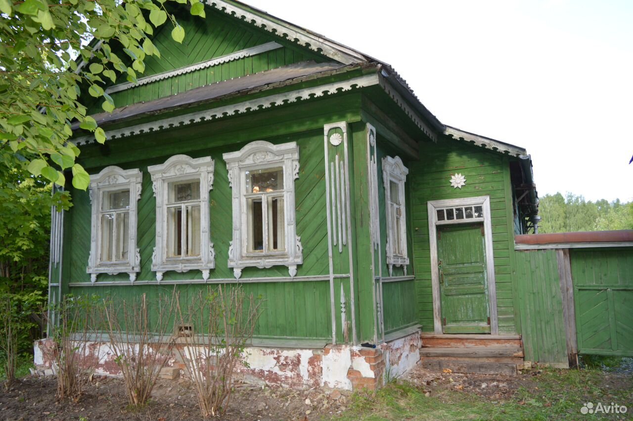 Деревенские дома в Нижегородской области