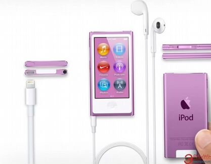 Плеер iPod nano 7gen 16gb pearl white (новый)