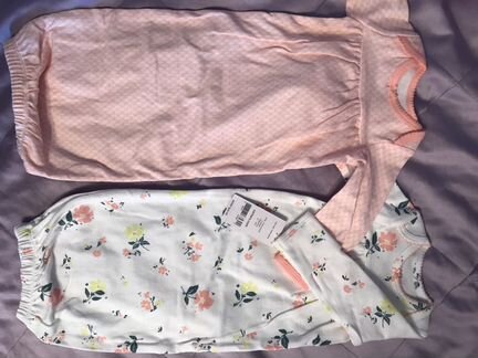 Новые пижамы Carter’s для новорождённых
