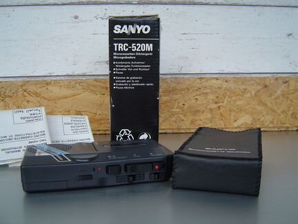 Диктофон кассетный - Sanyo TRC-520M