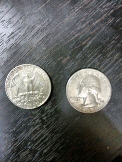 Монеты Quarter dollar