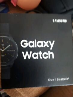 SAMSUNG Galaxy Watch 42 мм black (SM-R810nzkaser)