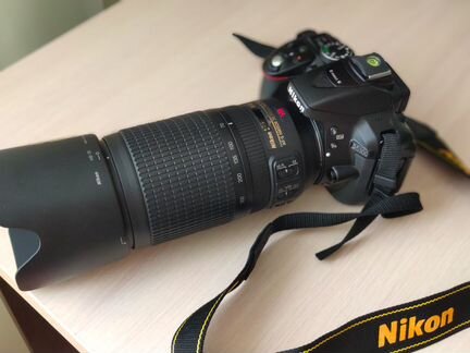 Nikon D5300 18-55 Kit+Nikkor 70-300mm+50мм+64gb