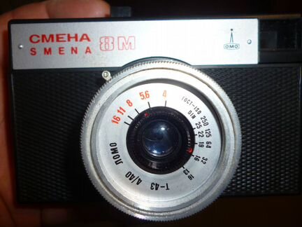 Советские фотоаппараты смена 8 М