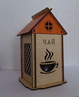 Чайный домик ручной работы с чаем