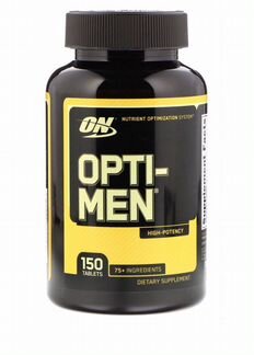 Витамины opti-men optimum nutrition 150 таблеток