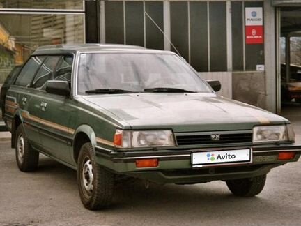 Subaru Leone 1.8 МТ, 1987, битый, 180 000 км