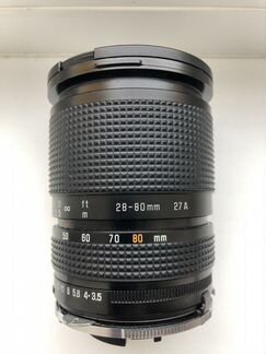Tamron SP 28-80, Nikon F