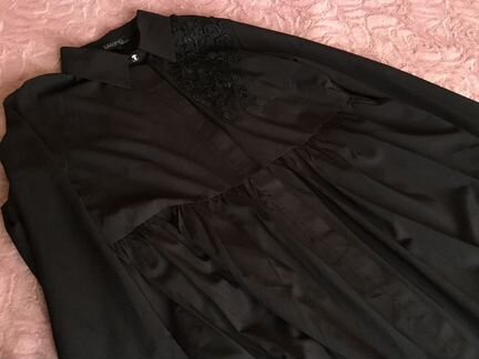Блузка чёрная