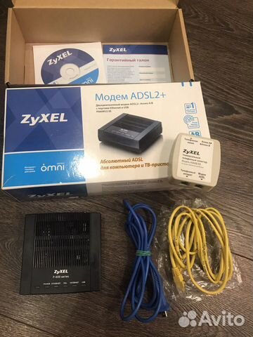 Модем adsl2+ (роутер) zyxel P660RU2 EE