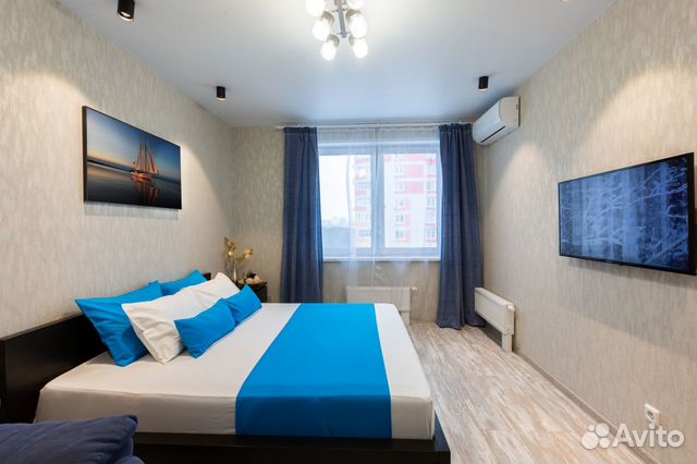 

1-к. квартира, 40 м², 2 кровати