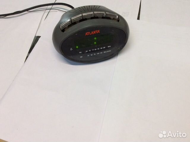 Радио часы будильник