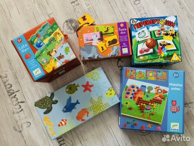 Настольные игры, пазлы, развивашки Djeco, Piatnik