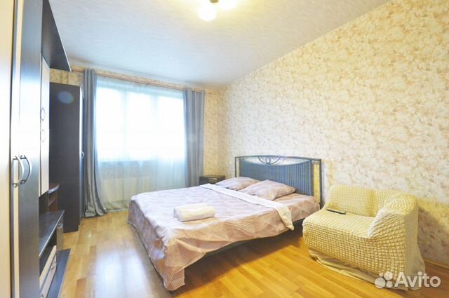 

1-к. квартира, 41 м², 2 кровати