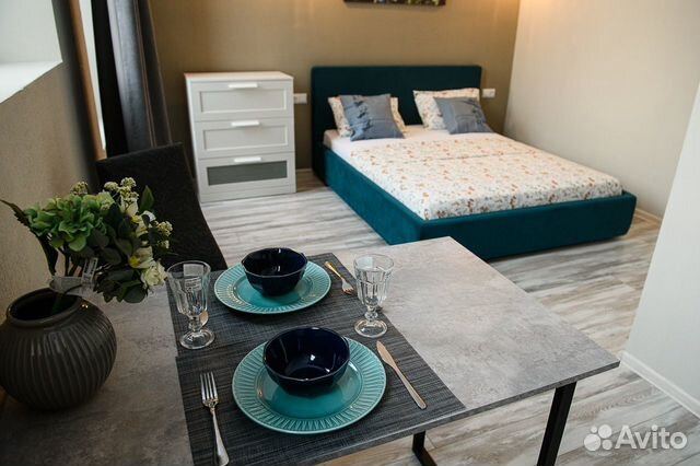 

1-к. квартира в апарт-отеле, 30 м², 1 кровать