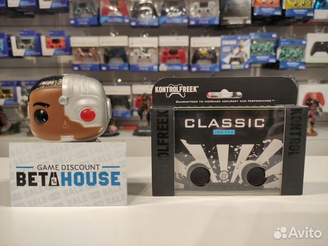 Профессиональные накладки на стики PS4 Black