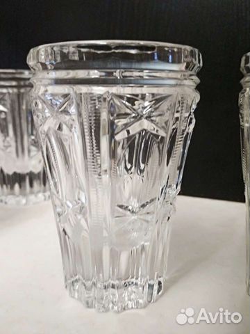 Набор стаканов винтаж Богемия Чехословакия