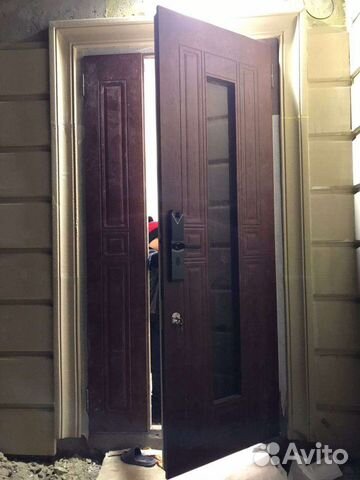 Установка входных дверей