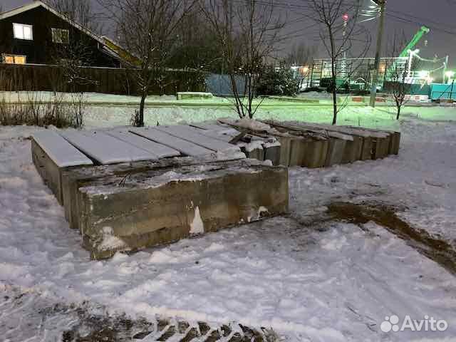 Фундаментные блоки б/у с доставкой и разгрузкой