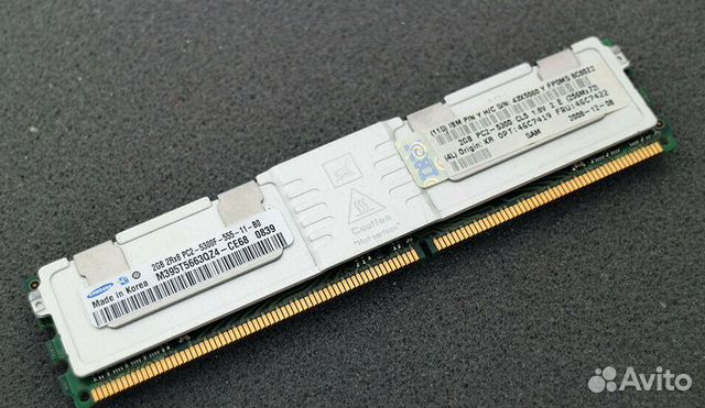 Оперативная память Samsung DDR,DDR2 и PC3