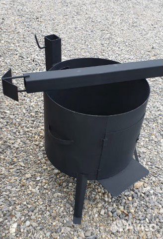 Печи под казан от 8 до 30 литров с трубой и без