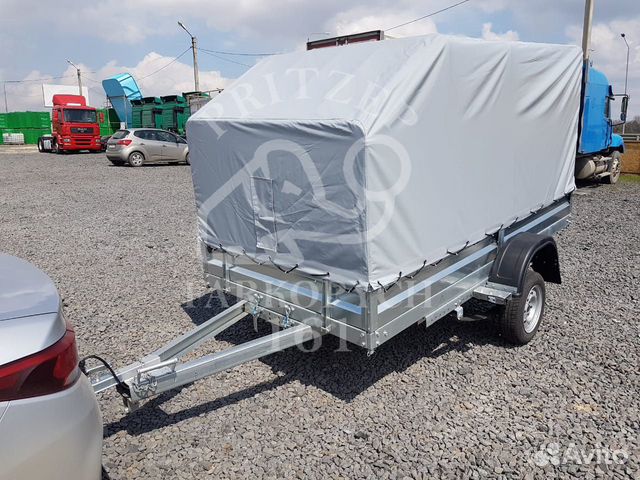 Легковой прицеп Автос 3/1.5 рессора Газель аэро