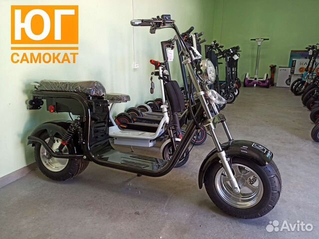 Электроскутер citycoco харлей
