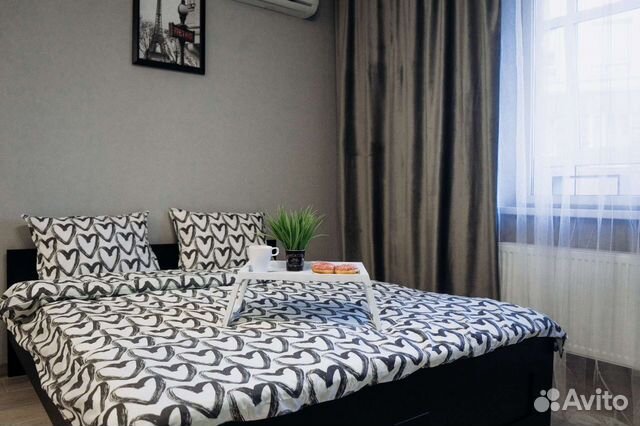 

Квартира-студия, 37 м², 2 кровати