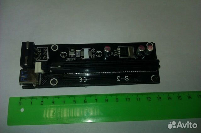 Внешний PCI-E USB адаптер 3.0 Extender Riser Card