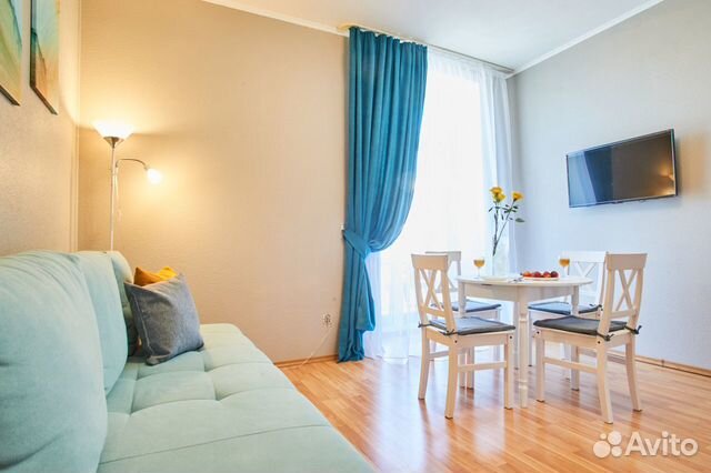 

1-к. квартира, 47 м², 3 кровати