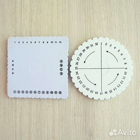 Диски для плетения шнуров (кумихимо)