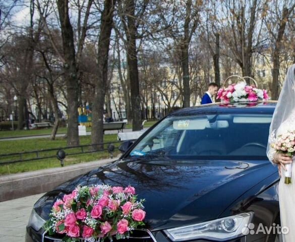 Свадебные украшения на машину аренда