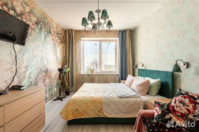 

1-к. квартира, 42 м², 3 кровати