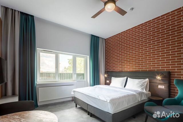 

Квартира-студия, 30 м², 1 кровать