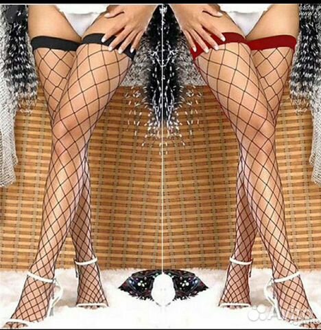 Чулки сетка