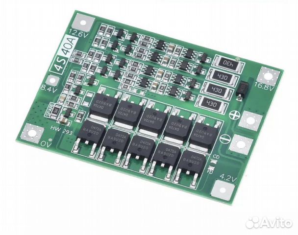 Платы бмс bms с балансом 3S,4S
