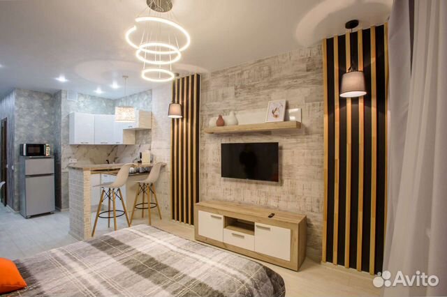 

Квартира-студия, 30 м², 1 кровать