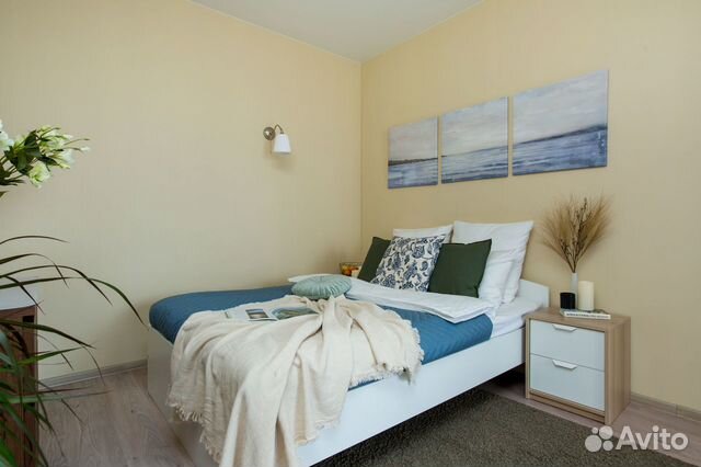 

1-к. квартира, 40,4 м², 3 кровати