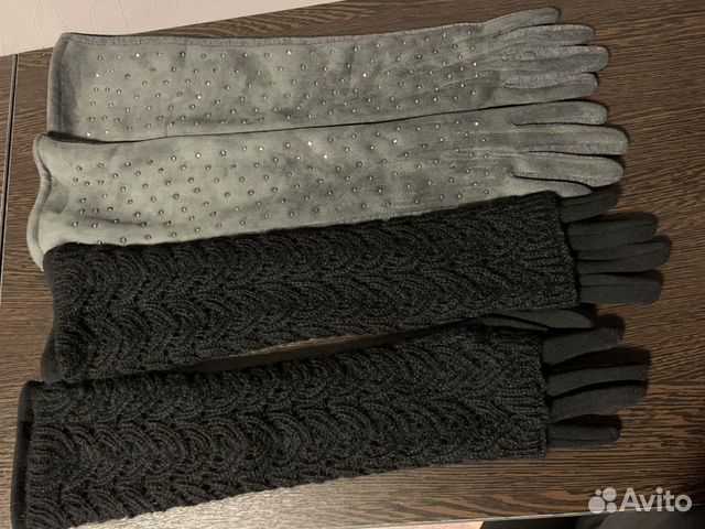 Перчатки длинные новые