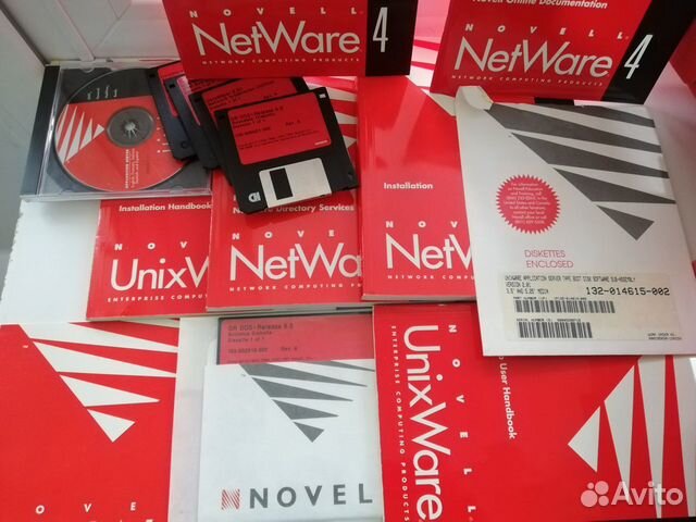 Коробочная версия ос Novell Netware 4