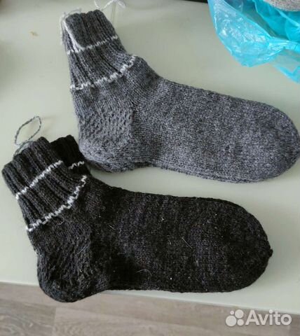 Шерстяные носки