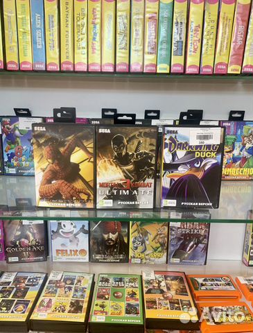 Картриджи Sega / Dendy / новые