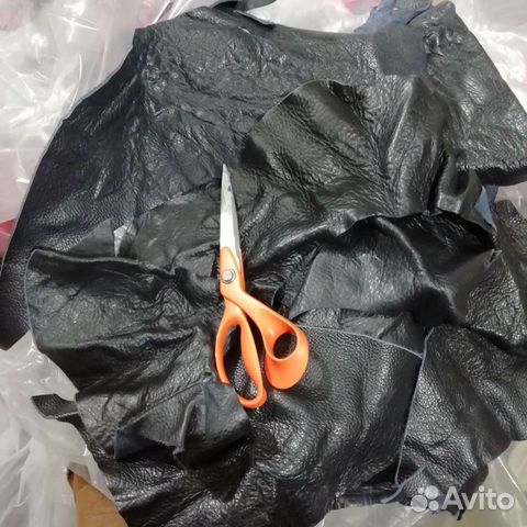 Лоскуты натуральной кожи 3 кг