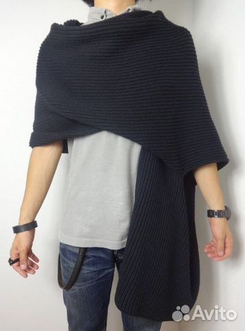 Julius 7 вязаное пончо