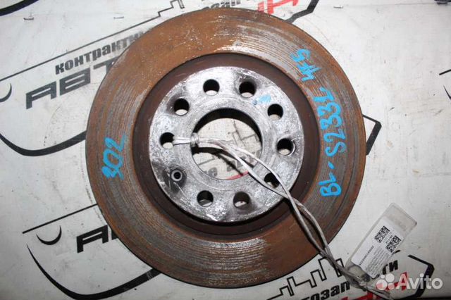 Диск тормозной audi A6 S6 4F2 4F5 4FH C6 B R L тол