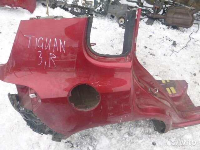 Крыло заднее правое Volkswagen Tiguan I рестайлинг (2011—2017)