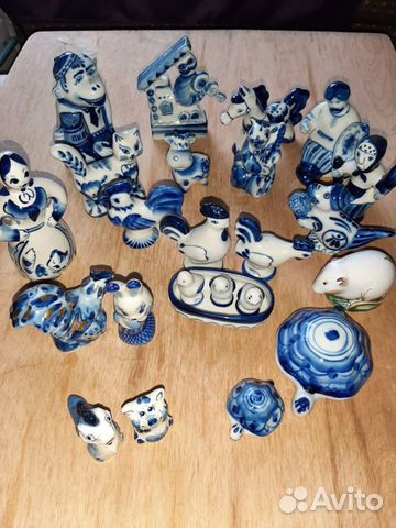 Гжельские фигурки